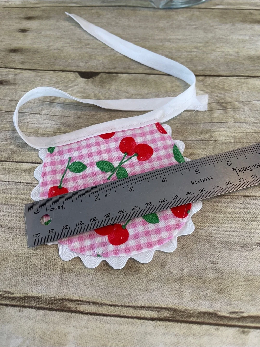 Reversible Apron Dish Soap Bottle - Dawn Powerwash - Cherries